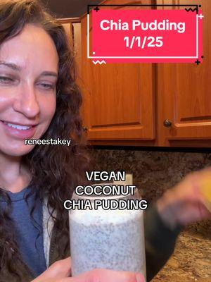 This shouldn’t even be L.E.G.A.L🛑VEGAN COCONUT CHIA PUDDING🥥 #reneestakey #vegan #veganrecipes #veganfood #vegantiktok #veganrecipe #vegandessert #veganism #chiapudding #chiaseed #chiaseeds  #veganfortheanimals #veganaf 