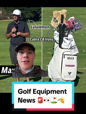 Its starting to get real…#cobragolf #maxhoma #PGATOUR #tigerwoods #philmickelson #lululemon #puma #greenscreen #golftok