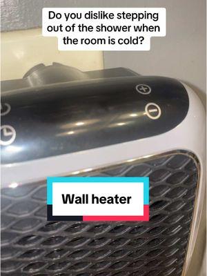 LOVE this, we will put this in the bathroom where sink is an open cabinets bc winter freezes pipes 😫 #heater #staywarm #portableheaters 