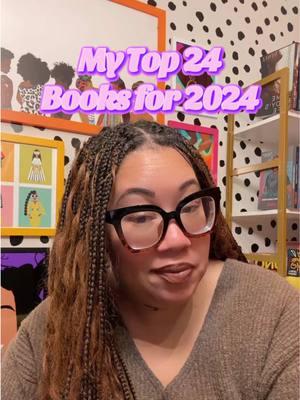 My top 24 reads for 2024 📚💕 #readingwrap #books #blackgirlbooktok #whatiread #bookish 