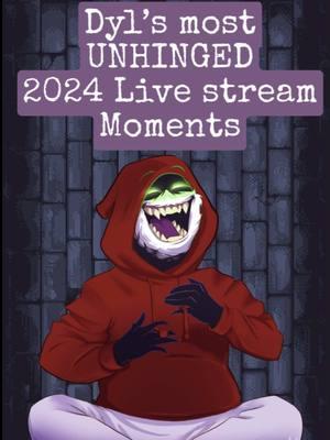 2024 was a pretty unhinged year! I'm thankful to everyone who joined my live streams! Heres to an unhinged 2025! #smallstreamer #streamer #livestream #twitch #twitchclips #twitchstreamer #gaming #GamingOnTikTok #gamingclips #streamerclip #smallstreamercommunity #voiceactor #gamer 