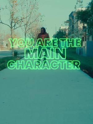 You are the main character #project100 #filmmaker #storytelling 