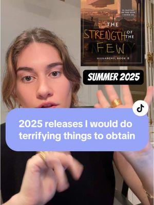 unfortunately I’m just a girl and the most hyped releases are the ones on my list, let me know the niche recs 😈😈😈 #2025books #rfkuang #rachelgillig #emilyhenry #alihazelwood #BookTok 