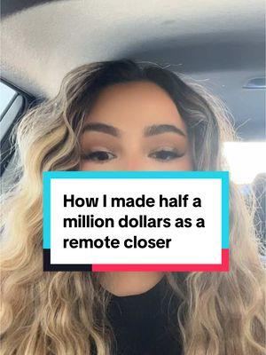 My journey as a remote closer!  Remote closing is the best work from home job in 2025 #Remoteclosing#hightickersales #remotecloser#wfh #wfhjobs 