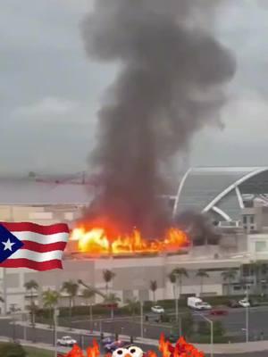 Fuego en centro convenciones, PR#puertorico  #puertorican #luquillo #boricua #puertorico #puertorican #statehoodforpr #fajardeño #diasporatiktok #diaspora #fajardo 