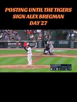 It’s almost time #tigers #detroit #detroittigers #MLB #baseball #mlbtheshow #alexbregman @Detroit Tigers 