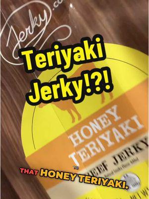 Replying to @reeses_puffy556 oh we GOT Teriyaki!!! Pick some up today!!  #jerky #beefjerky #teriyakijerky #savorysnacks #bestsnacks 