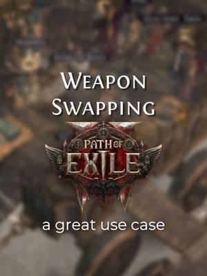 I've seen a few people call this feature useless but I hope I can open some eyes #poe2 #pathofexile #weapon #swapping #set #passive #tree #skill #points #mechanic #tips #tricks #uses #fun #evac #minion #stacking 