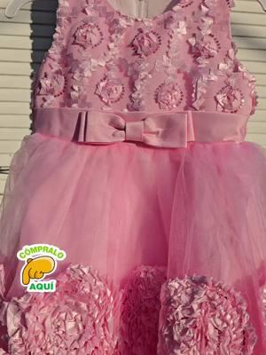 #Girl's #Appliques #Bow #Back #Tier #vestidos #dresses #ropa #niñas #girls #parati #TikTokShop #viral 