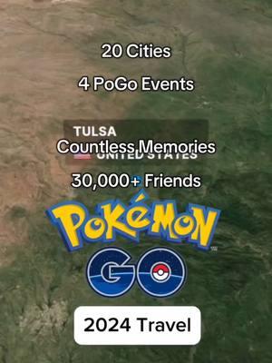 2024 was an incredible year! All of the people we have met and places we have been! While it ended with a crash (literally) we are so excited to see what 2025 has in store for us! Wishing everyone a wonderful new year! #pokemon #pokemongo #newyear #poketok #tiktokgaming #pokemongotips #pokemongodaily #travel #2024 #2024recap 