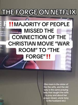 BOTH MOVIES ARE A MUST  WATCH!!! #theforge #netflixtheforge #warroom #christianmovies 