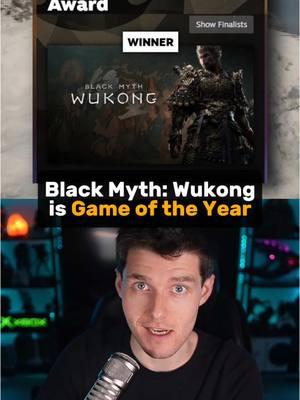 Black Myth: Wukong won Game of the Year in The Steam Awards! 🏆 These awards are 100% picked by fans, with Black Myth beating out Space Marine 2, Helldivers 2, Balatro, and STALKER 2.  Congrats to Game Science on the W. 🫡 #gameoftheyear #thegameawards #thesteamawards #pcgaming #gaming #GamingOnTikTok 