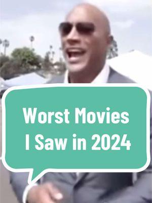 The worst of 2024 #movie #movies #filmtok #movietok #worst #worstof2024 #cinema #redone #lift #nightswim #motherofthebride #imaginary #thestrangers #madameweb #tarot #players #uglies #dwaynejohnson #chrisevans #sydneysweeney #kevinhart #joeyking #dakotajohnson #horror 