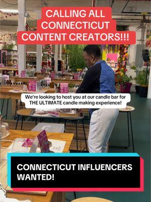 Lemme know in the comments if you’re interested! #connecticut #connecticutinfluencer #naturalannieessentialscandlebar #candlemakingexperience 