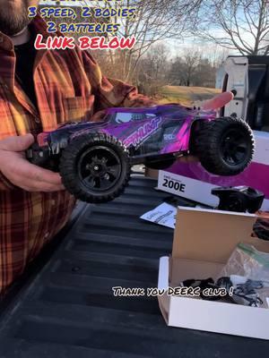 $180.99 2 Free shipping #DEERC #200E 1:10 Large 3S Brushless #HighSpeed #RC #Cars for Adults, 4X4 Fast RC #Trucks W/Extra Shell LED #Headlight, 60 KM/H, #AllTerrain #RemoteControlCar, #Offroad #MonsterTruck for Boys,2 Battery Sold by #deercclub @DEERC Club #fyp #hobby #drive #gift 