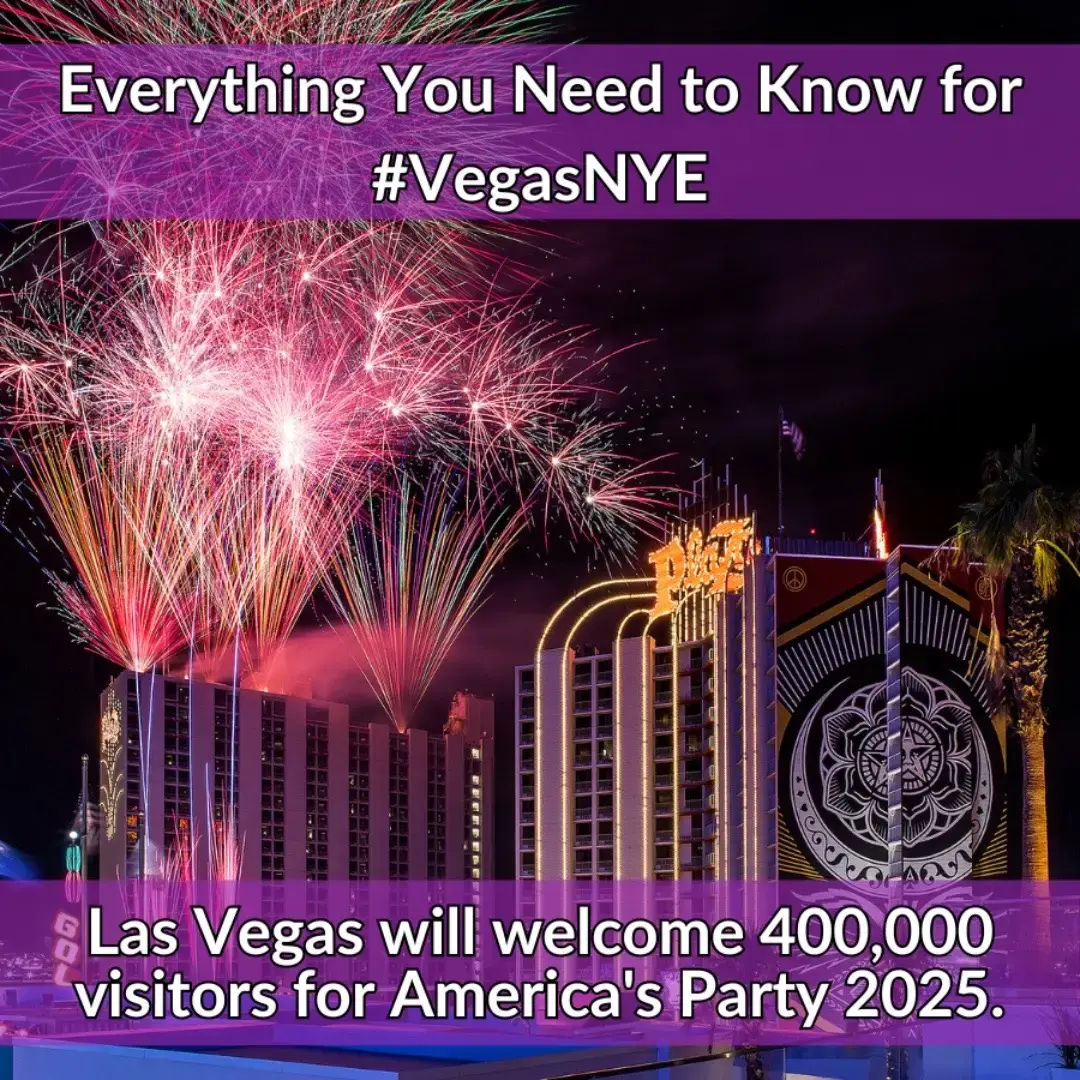 We all know #VegasNYE is the place to be, but according to @wallethub, our city is number four for “Best Cities for New Year’s Eve Celebrations!” 🎉   Are you equipped with everything you need to know to head downtown or to the Strip? 👀   Swipe and look at the photos to get the following information: -Road closures ✅ -Strip and downtown restrictions ✅ -Locations for fireworks ✅ #happynye #newyearseve #vegas #nye