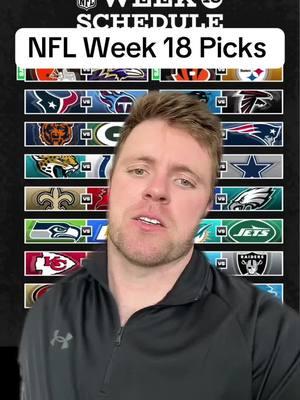 NFL Week 18 Picks #nfl #nflweek18 #nflpicks #nflpredictions #nflmemes 