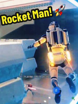 Rocket man 🚀 #rocketman #starwars #rocket #jetpack #battlefront2 #starwarsbattlefront2 #stormtrooper #playstation 