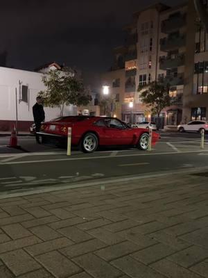 Ferrari 308 in the Gaslamp the other night. I love that people down here actially take their vintage Ferraris out every once in a while! What a treat to see! #ferrari #ferrari308gts #ferrari308 #gaslampsandiego #gaslampquarter #sandiego #fyp #classicferrari 