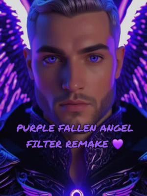 PURPLE FALLEN ANGEL💜. #purplefallenangel💜 #fallenangel #fallenangels #fallen #angel #angels #filter #filtro #aifilter #fyp #fypシ #foryoupage #effectbymrvic007ai 