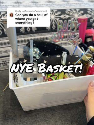 Replying to @Cassandra New Years Eve Basket haul! #welcomebasket #newyearseve #newyearseveparty #newyearsevepartyideas #happynewyear #newyearsevetraditions #traditions #kidsnye #nyekids #kidsnewyearseve #nyebasket #baskethaul #haul #nyebaskethaul #nyeparty #kidstok #kids #kidsoftiktok #mom #MomsofTikTok #momlife #momtok #pinterestmom #pinterestinspo #basket #basketideas #basketideasforkids #newyearsevefun #nyeparty #newyearsresolution #newyears #target #dollartree #partycity #targetdollarspot #targetfinds #dollartreefinds #goodbye2024 #hauls #viral #fyp @Dollar Tree @target 