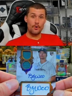 ✨ BRYAN WOO ROOKIE PATCH AUTO! ✨ This incredible card features not one, but TWO signatures—Woo signed both the card and the patch, making it truly unique! 🌟 Who’s ready to chase more standout rookie hits like this? 🚀 Join our next live break and see what treasures await! 💥#acwcards #sportscards #baseballcards #rookiecard #rookieauto #triplethreads