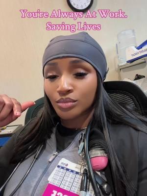 Being a nurse: It’s Something about inflation and BEING BROKE that makes me want to be at work more. Not to mention its cold outside,I don’t have a man, and tuition is expensive. So YEAH, im always at work. #nurse #nursesoftiktok #nurselife #nursetok #nurses #nightshiftnurse #blackgirltok #blackgirlluxurytiktok #dayshift #nursingstudent #studentnurse #contentcreatorsoftiktok❤️  #nursecontentcreator 