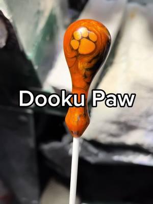 The paw of the tiger? #conductortok #fancysticks #3dprinting #banddirector #shiny #dooku #resintime 