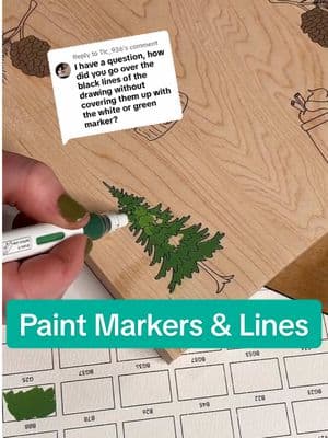 Replying to @Tlc_936 I thought I’d share how I did this to help clear this up! #lasermachine #paintmarkers #howtovideos #woodart #handmade #handdrawn #laserdesigns #howto