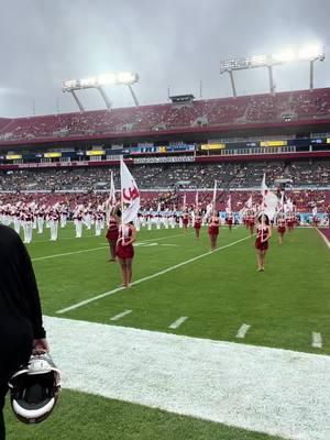 ONE LAST TIME. thank you @uaguard !! 🫶🥹🥲  #bama #mdbcg #milliondollarband #colorguard #alabamafootball #cfp #collegefootballplayoffs #reliaquestbowl 