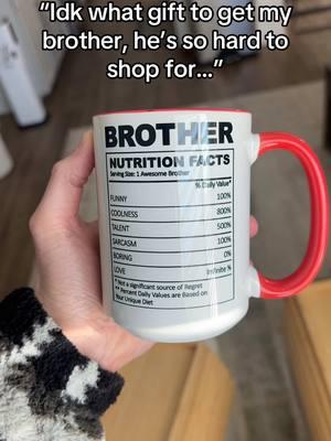 Easy and simple 💯 #brother #gift #smallgift #smallgifts #brothergift #giftforbrother #mug #coffeemug 