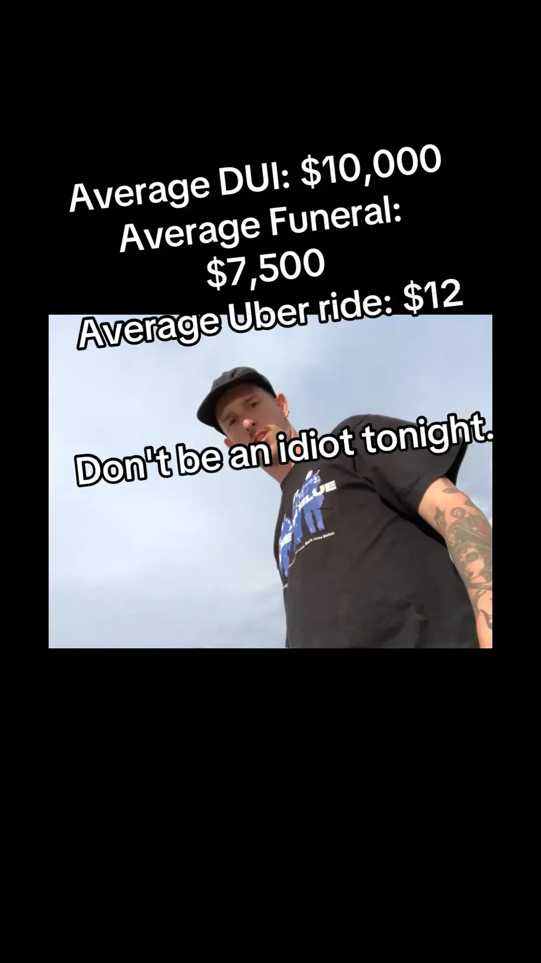 Help me raise awareness #newyears #newyearnewme #nye #2025 #youmatter #dontbestupid #uber #lyft 