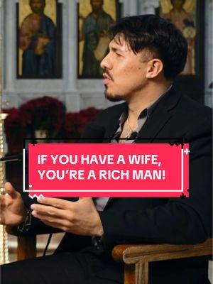 “If you have a wife, you’re a rich man!” - Father Josiah  #catholic #catholicism #catholicchurch #catholiclife #catholicfaith #catholicsoftiktok #catholictiktoker #catholictok #christianity #christiantiktok #christiansoftiktok #christiantiktoker #christianitytiktok #christianlife #christianfaith #evangelical #JesusChrist #pentecostal #nondenominational #baptist #easternorthodox #easterncatholic #byzantinecatholic #orthodoxchristian #russianorthodox #greekorthodox #protestant #pentecostaltiktok@Father Josiah Trenham 