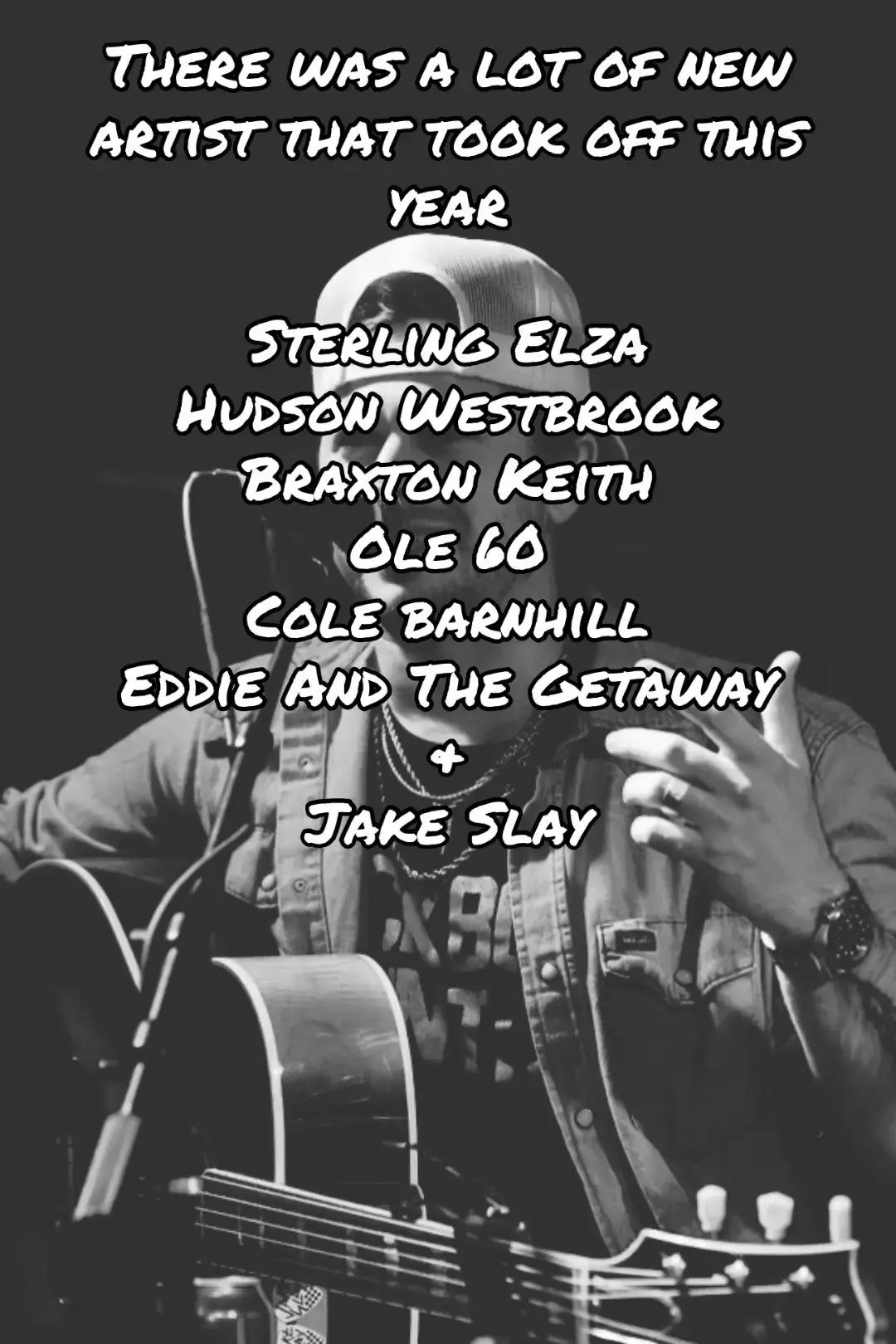 2025 is our year, I feel it. #jakeslay #music #texasrock #nashville #nashvillerock #texascheck #westernfashion #artist #2024 #2025 #recap #band #sterlingelza #braxtonkeith #colebarnhill #ole60 #eddieandthegetaway #hudsonwestbrook  @Eddie And The Getaway @sterling elza @Braxton Keith @Hudson Westbrook 