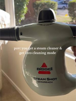 Wish I got this sooner 🤩 Not only is it easy to use, it comes with multiple attachements making sure you can get into any space, it comes with a super long cord and it’s easy to clean✨ #steamcleaning #cleaningtiktok #steamcleaner #bissellclean #bissellsteamshot 