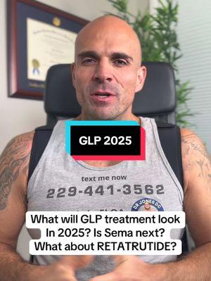 GLP IN 2025? #fyp #retatrutide #foryou #semaglutide #foryoupage #glp1 #fypシ #drjones #xybca #reaction 