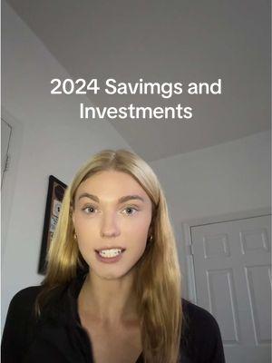 Replying to @mp4mara Savings and Investment Breakdown for 2024! #femalefinance #financialtransparency #genzfinance #financialliteracy #financialeducation #financesforwomen 