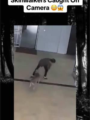 Skinwalkers caught on camera #skinwalker #skinwalkercaughtoncamera #scary #creepy #scaryvideos #horrortok #hauntedtiktok #mystery #paranormal #paranormaltiktok 