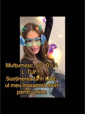 Γ 0 || Λ L  TUF®, mulțumesc pentru susținerea incredibilă în LIVE-ul meu! Voi continua să creez conținut LIVE mai bun!@Γ 0 || Λ L  TUF® #livegift #hearts #moneygun #galaxy #inimi #armăcubani #galaxie 