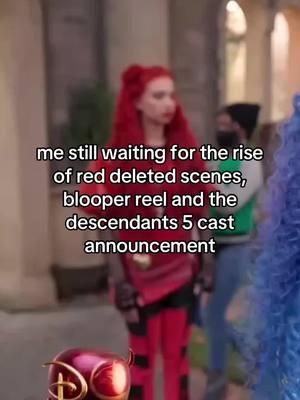 how long is it gonna take 🧍‍♀️ // #descendantstheriseofred #descendants #theriseofred #riseofred #descendants5 #kyliecantrall #maliabaker #princessred #chloecharming #trending #viral #fyp #foryoupage #fy #foryou #jc3dits 