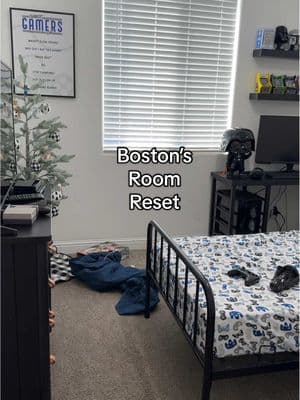 Let’s reset Boston’s room! Post Christmas resets just hit different 👌🏻 @LEGO @Star Wars @Turtle Beach @Shark Home #momlife #lifewithkids #motherhood #motherhoodunfiltered #mommotivation #motivation #clean #CleanTok #cleaningtiktok #cleaning #cleanwithme #roomreset #reset #boysroom  