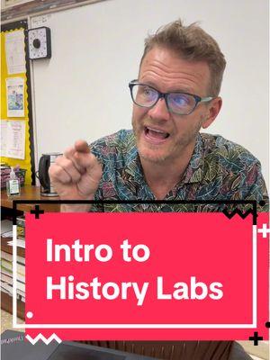 Get students doing history, not just learning about history.  Mahalo to Bruce Lesh for teaching me about History Labs  and changing how I taught history forever.  #historyteachers #teachers #iteachhistory #studentenagement #teachertips #historylabs #hawaiiteachers #historymatters #civilwarhistory 