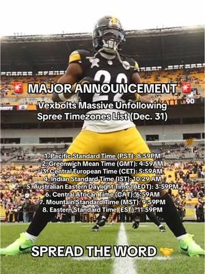 Almost that time @Vexbolts #steelers #vexbolts #massive #unfollowing #spree 