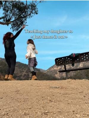 Teaching my daughter to just dance it out because movement heals, frees, and empowers #DanceItOut #FreedomInMotion #MotherDaughterBond 