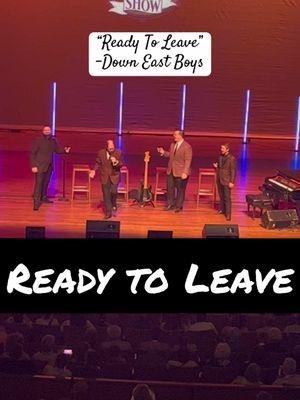 One more from the drafts- I stopped editing this one because the chorus went quick and I wanted all the words included. The Memphis 2024 version of the Down East Boys “Ready To Leave.” (One left) #singing #music #song #bass #Christian #southerngospel #Jesus #GospelMusic #foryoupage #christiantiktok #blessed #Christianmusic #church #quartet 