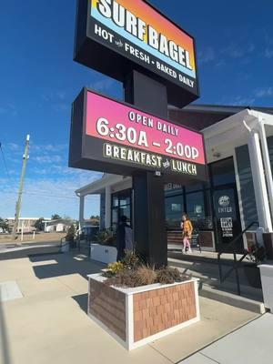 Tried Surf Bagel for the last breakfast of 2024#OCMD #ocmaryland #oceancitymaryland #oceancitymd #breakfast #ocmdfoodie #bagels 