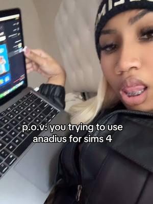 I'm bout to lose my fucking mind #sims #sims4 #anadius #sims4mods #simsharddrive 