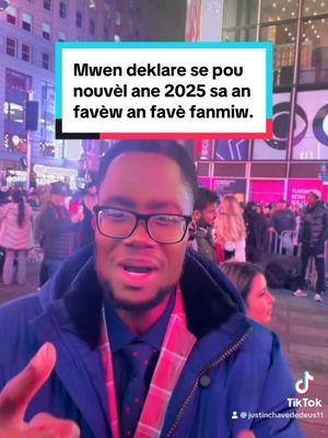 Mwen deklare se pou nouvèl ane 2025 sa an favèw an favè fanmiw. #haitiantiktok🇭🇹 #bondyefidel🙏👏 #2025 #temwanyaj #kozekretyen #december #declaration #bondye #Haitian 