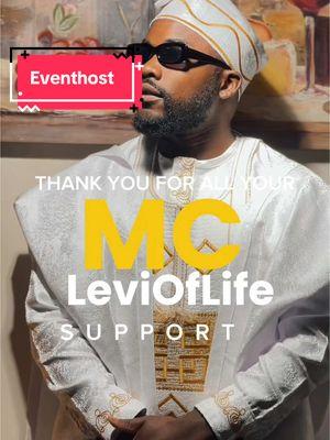 Thank you for trusting me with 54 events 2024💥🎊 let’s do more next year #eventhost #levikimbi #mclevioflife 