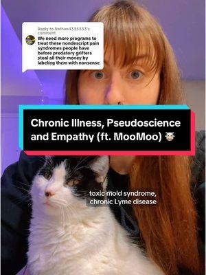 Replying to @Nathan4333333 EMPATHY FOR THE CHRONICALLY ILL, MY BELOVED ‼️🖤 #medicine #publichealth #chronicillness #science #sciencecommunication 